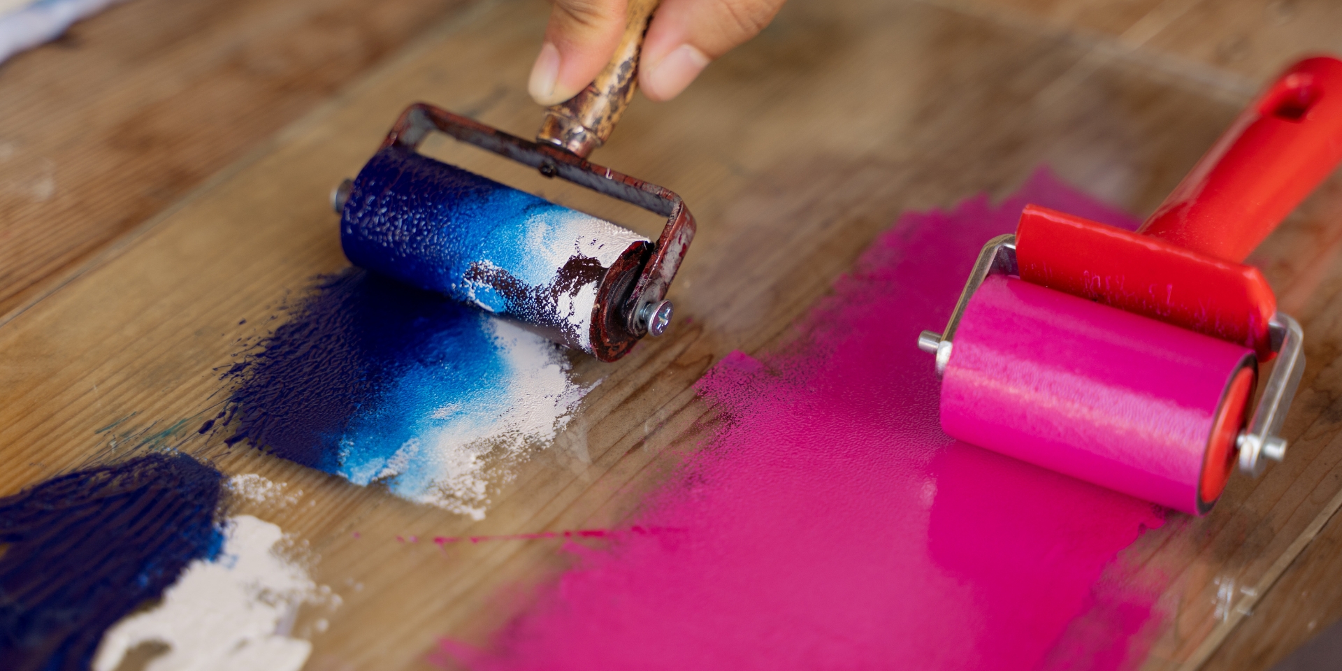 Linocut printing intermediate workshop